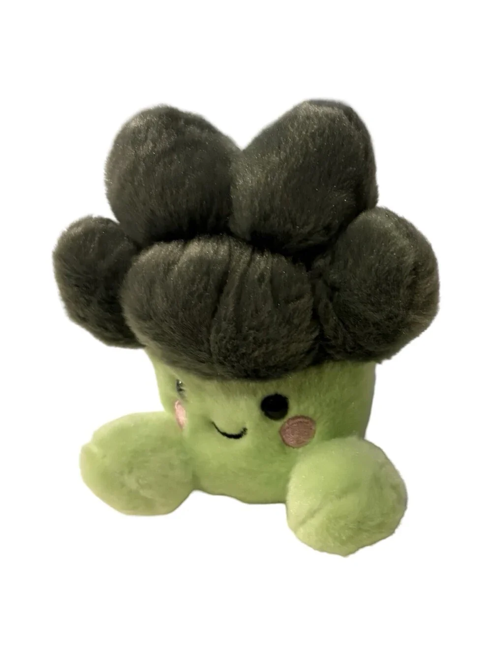 Aurora World Plush - Palm Pals - LUIGI BROCCOLI (5 inch) - Stuffed Animal Toy